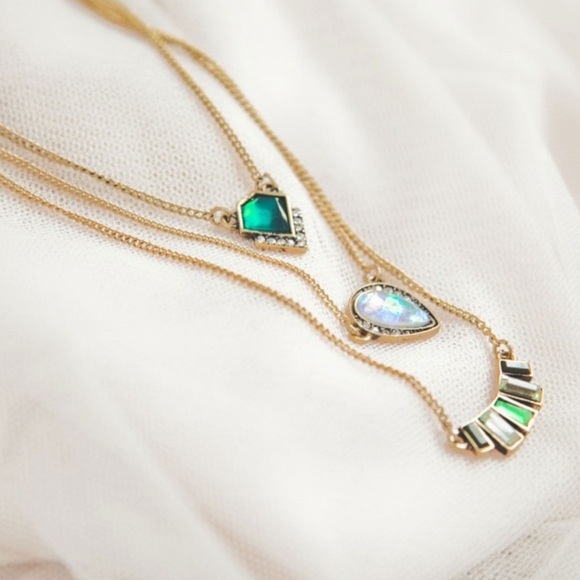 hwl boutique Jewelry - Emerald Layered Necklace